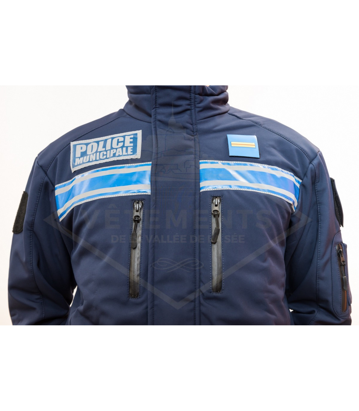 Veste softshell police best sale