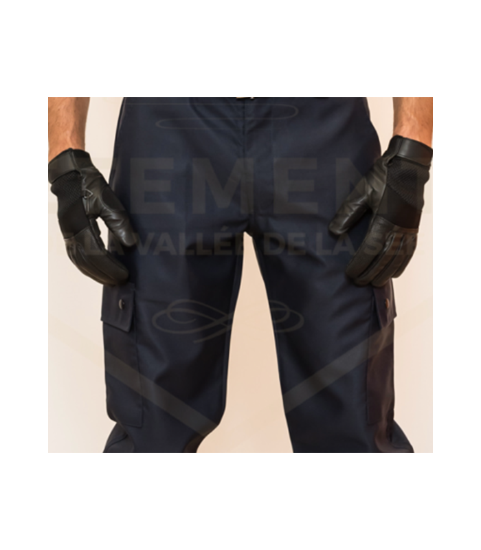 GANTS POLICE ANTI-COUPURE CE : EN659 CUIR/DYNEEMA NIVEAU 5