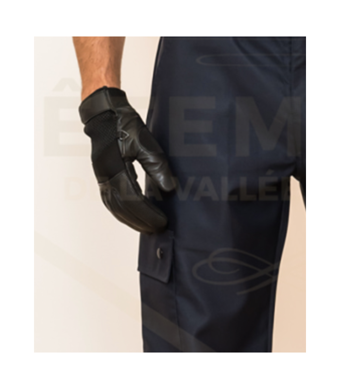 GANTS POLICE ANTI-COUPURE CE : EN659 CUIR/DYNEEMA NIVEAU 5