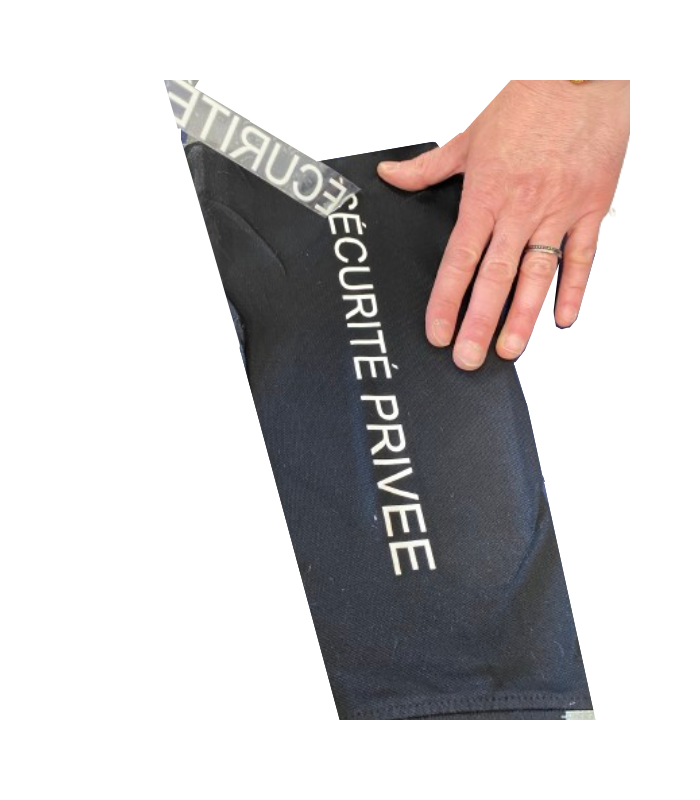 TRANSFERT SP BLANC RETRO-REFLECHISSANT ARIAL 76 - PAQUET DE 500 | VVS (décret 180723)