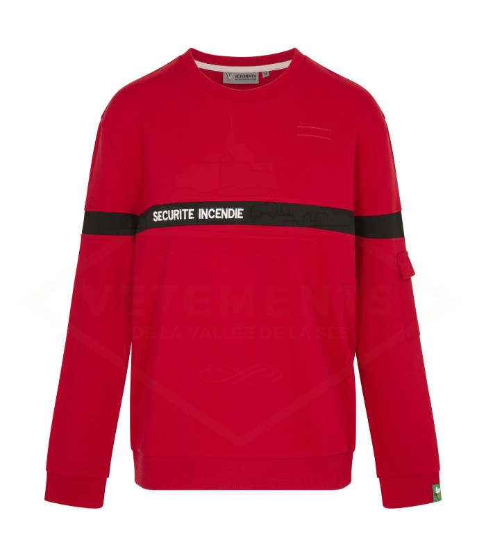 SWEAT SHIRT SSIAP RBN | FEMME | marquage dos SECURITE PRIVEE | BEGREEN | VVS (décret 180723)