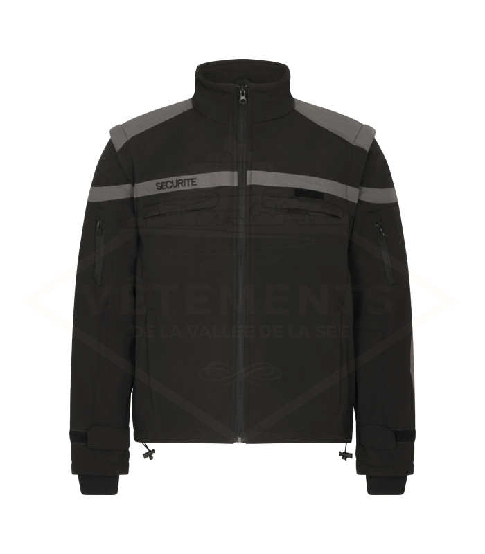 BLOUSON SOFTSHELL SP | MIXTE | MANCHES AMOVIBLES |(décret 180723) | VVS